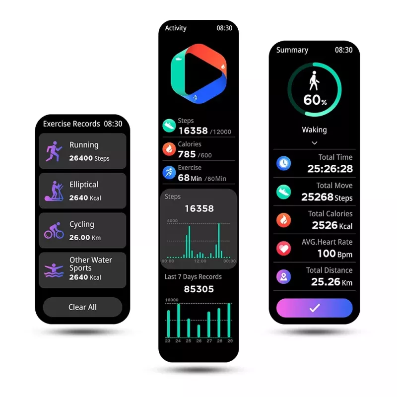 Smartwatch Manta Revo SWU401BK Schwarz