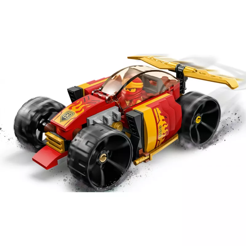 LEGO 71780 NINJAGO Kais Ninja-Rennwagen EVO 2in1 Rennwagen-Spielzeug zum Geländewagen-Modell-Bauset für Kinder, Jungen und Mädchen ab 6 Jahren Geburtstag