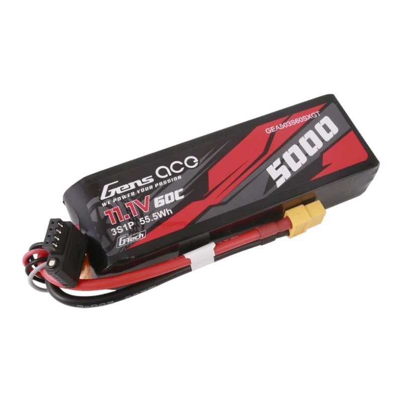 Gens ace G-Tech 5000mAh 11,1V 60C 3S1P Lipo mit XT60-Stecker