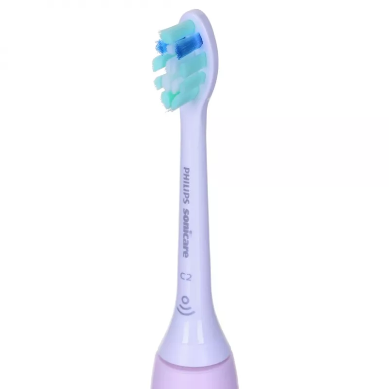 Schallzahnbürste Philips 3100 series HX3671/11 mit Drucksensor, integriertem Li‑Ion‑Akku, 1 Bürstenkopf, weiß/rose