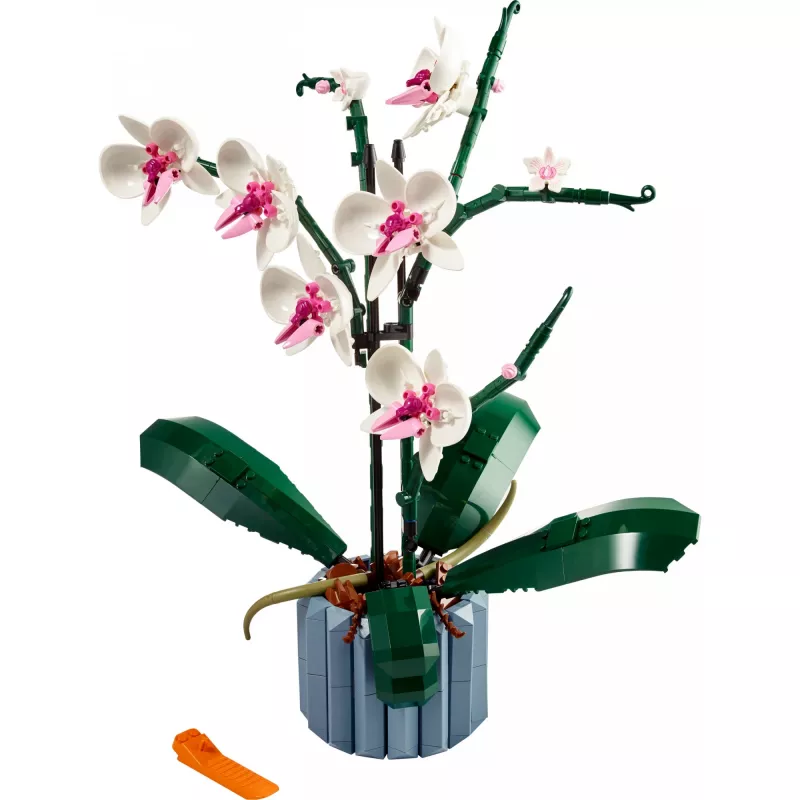 LEGO 10311 Icons Orchidee Künstliche Pflanze Bauset mit Blumen Wohnaccessoire für Erwachsene Botanische Kollektion Geschenk für Ehefrau oder Ehemann