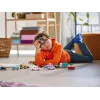 LEGO Classic Kreative Fahrzeuge Buntes Modellauto-Set mit Polizeiauto-Spielzeug & 11023 Klassische grüne Grundplatte Quadrat 32x32 Noppen Baugras