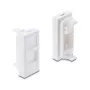 Snap-in H‑Modul-Abdeckung für Keystone-Modul 1 Port DELOCK 22,5×45 mm ABS weiß