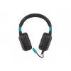 Kabelgebundenes Gaming-Headset Fury NFU-1584 mit Bügelmikrofon, ohrumschließend, 98 dB, 15–25000 Hz, 2 m Kabel, USB und 3,5 mm, blau
