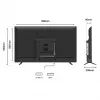 109,2cm/43 (3840x2160) JAPANNEXT JN-IPS430UHD60F 16:9 IPS 60Hz HDMI USB WLAN Lautsprecher Schwarz