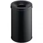 Abfalleimer Rund Stahl Schwarz Durable 330601