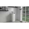 Topeshop W5 BIEL MAT Kommode