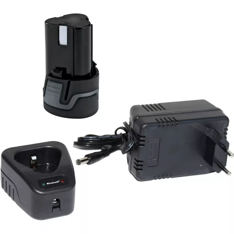Einhell TH-CD 12-2 Li Keyless 1 kg Schwarz, Rot