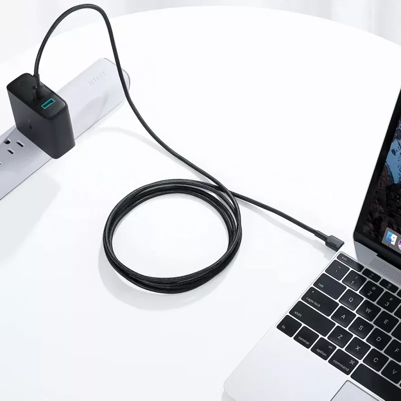 USB-C-Kabel Aukey CB-CD45 0,9 m – USB Type-C auf USB-A, Quick-Charge-Unterstützung