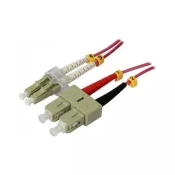 Synergy 21 S216775 Glasfaserkabel 3 m LSZH OM4 2x LC 2x SC Violett (S216775)