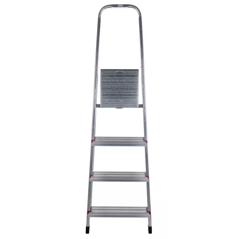 CORDA Haushalts-Aluminiumleiter 4 Stufen 000705 KRAUSE
