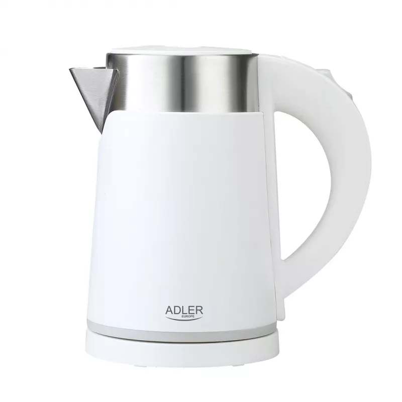Wasserkocher Adler AD 1372w – 0,6 L, 800 W, Edelstahlgehäuse, Touch-Bedienung