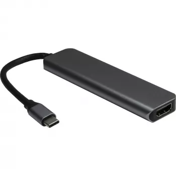 USB-Hub Inter-Tech H-469-1 Type-C 5000 Mbit/s HDMI