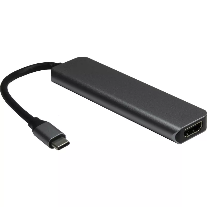 USB-Hub Inter-Tech H-469-1 Type-C 5000 Mbit/s HDMI