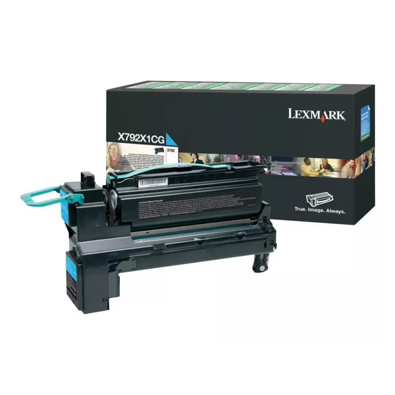 Lexmark X792X1CG - Toner Cyan - für X792de, X792dte, X792dtfe, X792dtme, X792dtpe, X792dtse