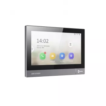 Video-Türsprechanlage Innengerät Hikvision DS-KH8381-WTE1 7 Zoll 1024x600, PoE, Wi‑Fi, MicroSD