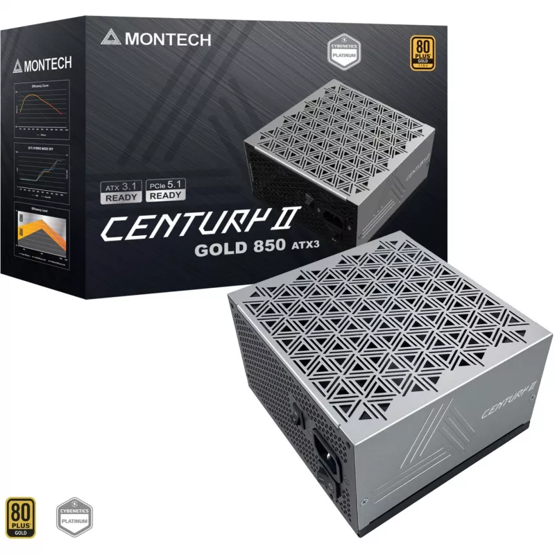 Netzteil | MONTECH | CENTURY II | ATX | 850 W | CENTURYII850