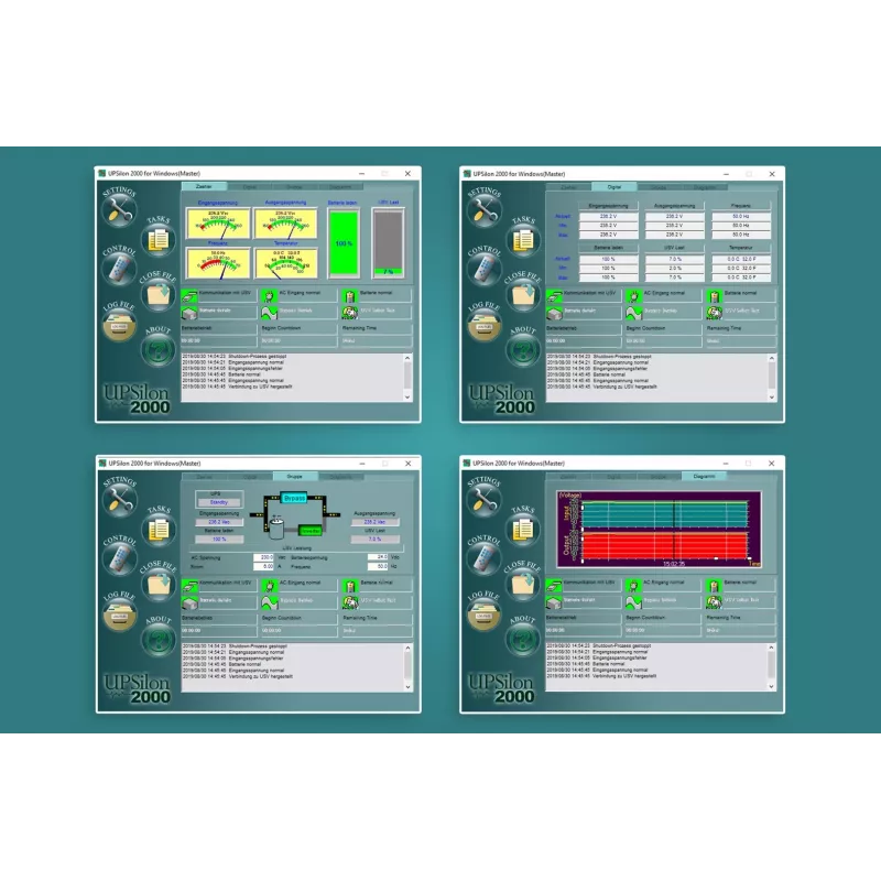 Digitus DN-170065 USV (Unterbrechungsfreie Stromversorgung) Line-Interactive 0,8 kVA 480 W 4 Steckdosen