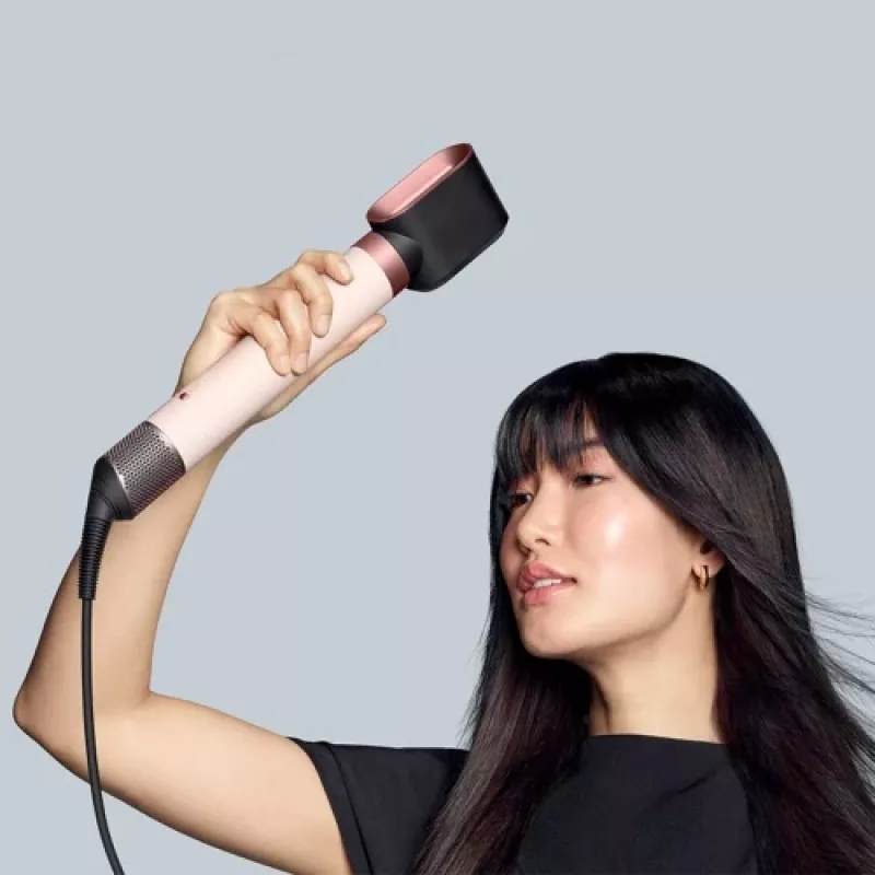 Airwrap Co-anda2x Straight + Wavy, Multistyler creme/roségold, Bluetooth, 1.700 Watt