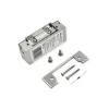 Elektromagnetisches Schloss QOLTEC 52459 12V symmetrisch mit Speicher und Verriegelung