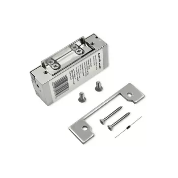 Elektromagnetisches Schloss QOLTEC 52459 12V symmetrisch mit Speicher und Verriegelung