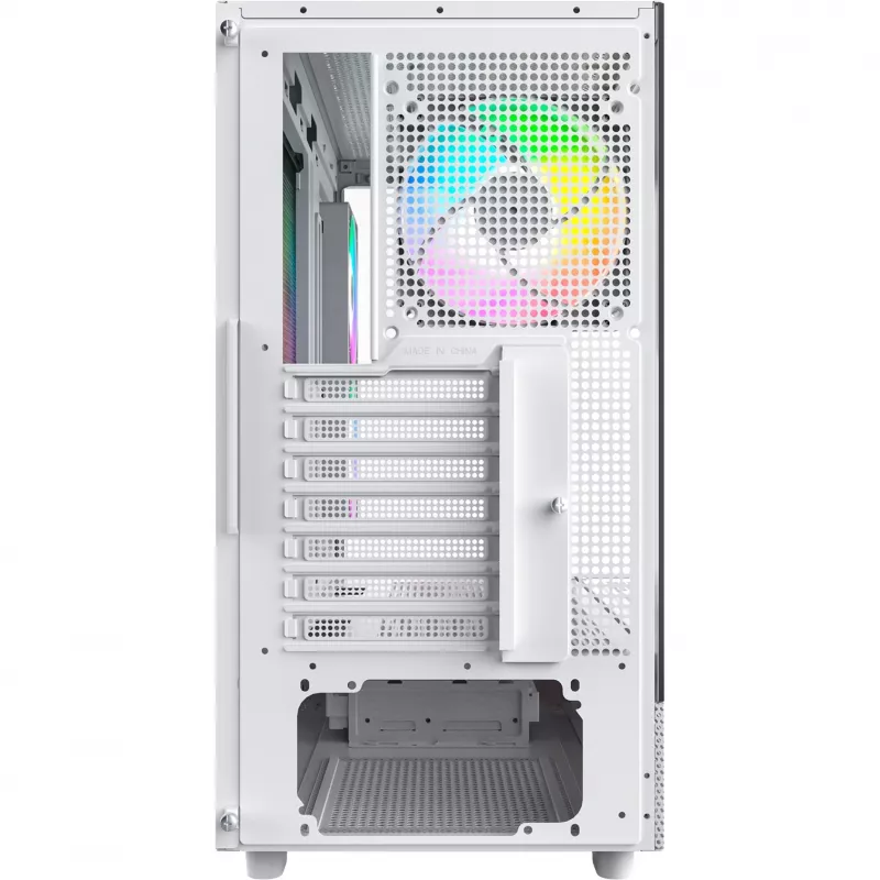 Montech XR Midi-Tower, Tempered Glass – weiß