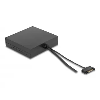 DeLOCK 3,5 Zoll USB 3.2 Gen 2 Frontpanel 2 x USB Typ-C 2 x USB Typ-A