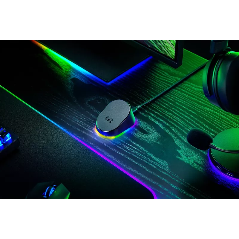 Razer Mouse Dock Pro mit kabellosem Lade-Puck