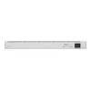 Verwalteter L2-Netzwerk-Switch UBIQUITI USW-Aggregation — 8 SFP+-Slots, 10G-Unterstützung, lüfterlos, 1U-Rack, silber