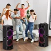Tragbarer Lautsprecher Manta SPK1204X800D Minos Pro, Schwarz