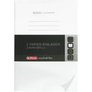 Schreibheft Herlitz 50034147 A5 80 Blatt Weiß
