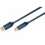 ClickTronic 0,5m USB3.0 A - B m/m USB-Kabel Blau (70090)