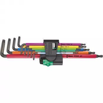 Wera 967/9 TX XL Torx L-Schlüsselsatz, 9-teilig