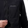 BERGHAUS Prism Half Zip Polartec® Fleece – Herren-Fleece-Sweatshirt, Größe L (Schwarz)