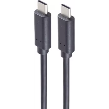 USB-Kabel ShiverPeaks BS13-48035 2 m USB C Schwarz 20 Gbit/s