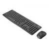 Logitech MK295 Silent – Tastatur-Maus-Set – Kabellos – 2,4 GHz – Graphite – Ungarisches Layout