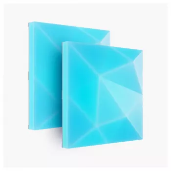 LED-Panel Nanoleaf N8100E00-2TBS — Quadratisch RGB, DC-betrieben, 2er-Pack