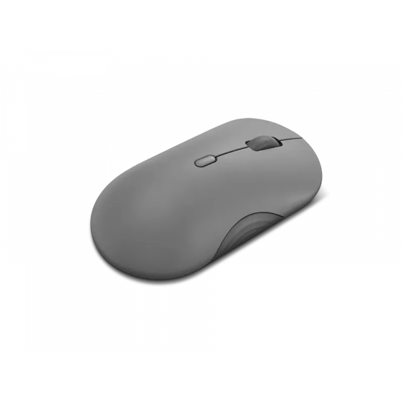 Computermaus Lenovo 350 beidhändig Bluetooth Optisch 2400 DPI, 6 Tasten, grau