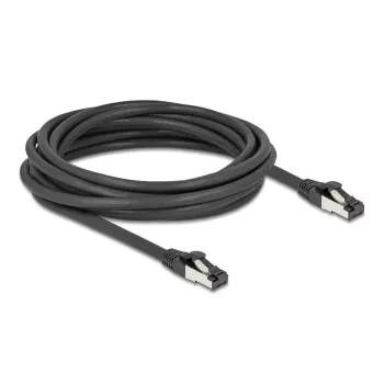 Netzwerkkabel DeLOCK 80574 RJ-45 Cat8.1 5 m Schwarz