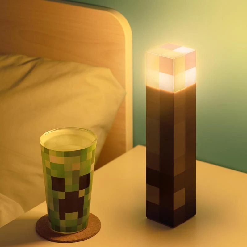 Tischlampe Paladone Torch Light PP9202MCFV3 Minecraft-Design batteriebetrieben