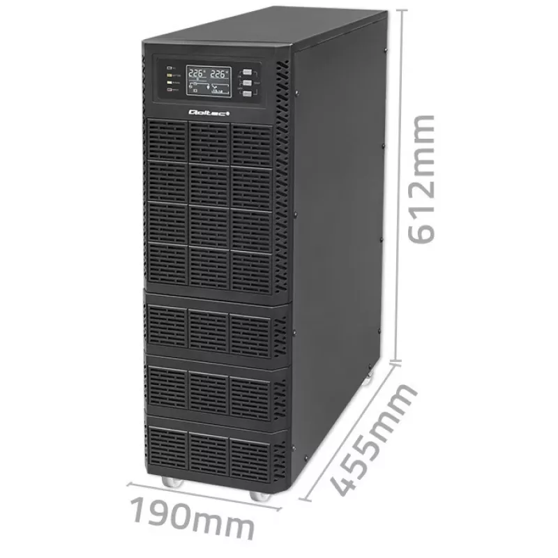 Unterbrechungsfreie Stromversorgung QOLTEC 52283 6kVA 6000W PF 1.0