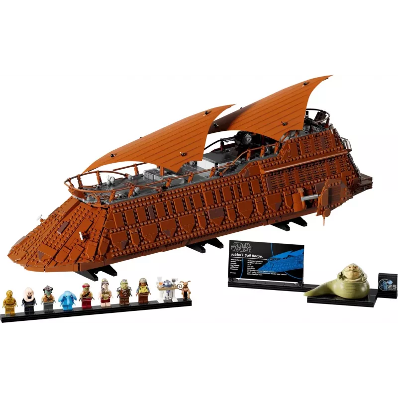 LEGO Star Wars Set Jabba's Barge 75397 – 3943 Teile, 11 Minifiguren, Alter 18+