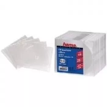 Hama CD schlank Box, 25 Stk./Pack. 1 CD Transparent