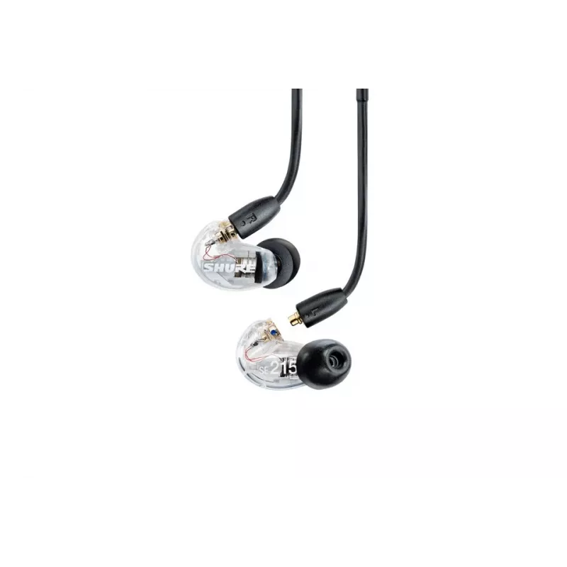Shure AONIC 215 - In-Ear-Kopfhörer mit Einzeltreiber und 3,5-mm-Kabel (transparent)