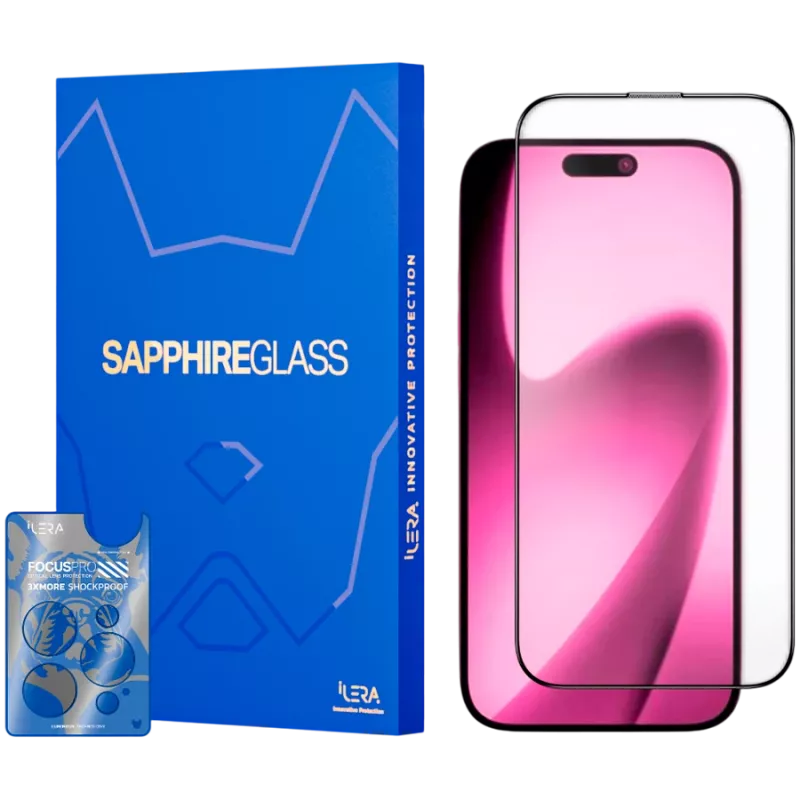 iLera Sapphire Ultra Glass 2.0 für iPhone 17 Air