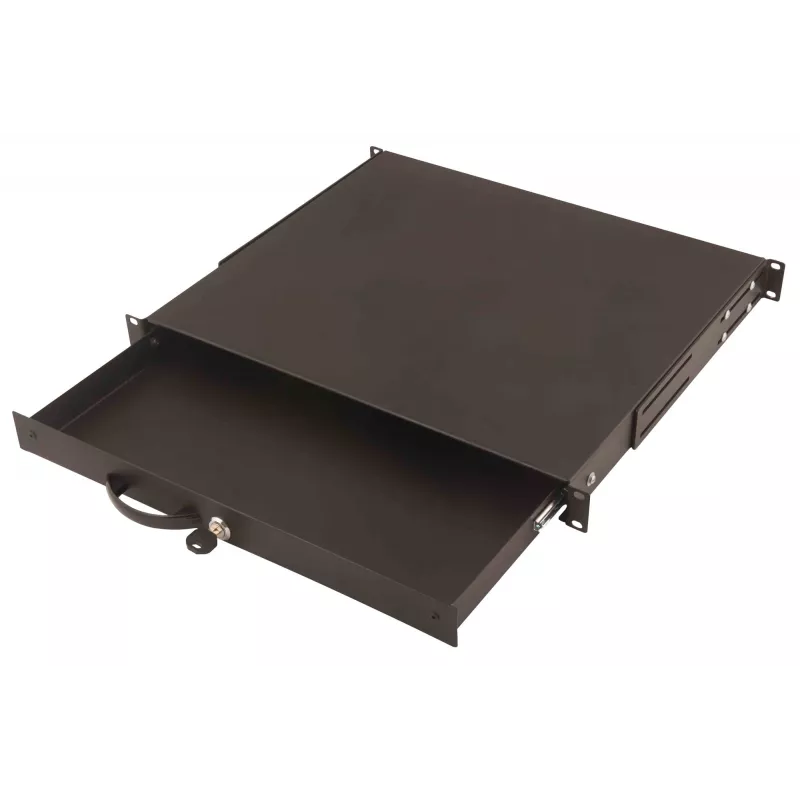 Tastaturauszug-Dokumentenablage Digitus DN-19 KEY-1U-SW