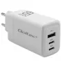 GaN Ladegerät QOLTEC 51822 65W 2×USB A 2×USB‑C