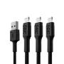 Lightning-Kabel Grün Cell KABGCSET05 1,2 m Schwarz