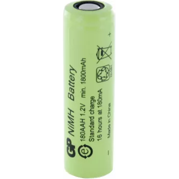 Wiederaufladbare NiMH AA-Batterie GP GP180AAH 1,2 V 1800 mAh