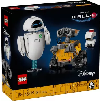 LEGO Bauset Disney Pixar WALL·E und EVE 43279 — 811 Teile, 130 mm Höhe, für 18+